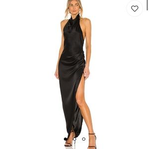 Amanda Uprichard X REVOLVE Samba Gown in Black